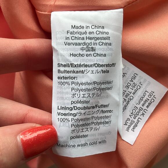 NWT! J. Crew Peach Tank Top Size XL - Picture 7 of 13